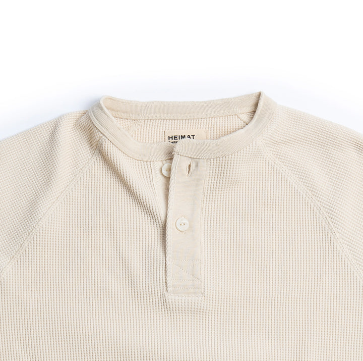 新品【SOIL/ソイル】 COTTON WAFFLE HENLEY PULL Henley - Cotton Waffle – Heimat Textil