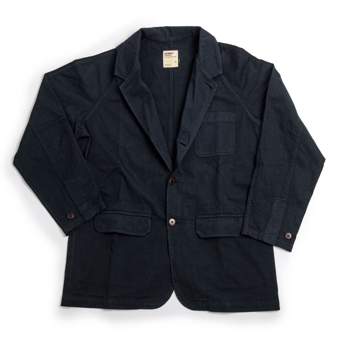 Artist Blazer - Cotton Herringbone – Heimat Textil