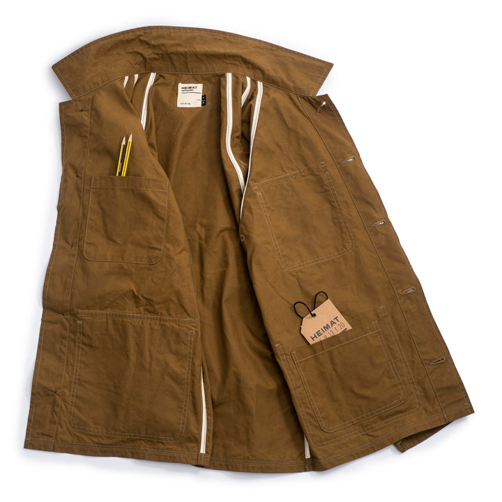 ジャケット・アウター WORK JACKET HEMP ORGANIC COTTON DRILL High-density work jacket, protective clothing from a Polish
